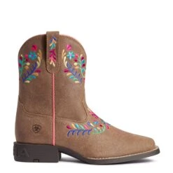 Ariat Youth Girl's Wild Flower Canyon Tan Boots 10038442 -Ariat Shop 10038442 3