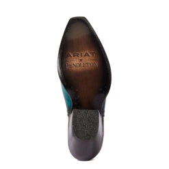 Ariat Ladies Pendleton Dixon Aged Turquoise Snip Toe Booties 10038474 7 Ariat Ladies Pendleton Dixon Aged Turquoise Snip Toe Booties 10038474 -Ariat Shop 10038474 sole