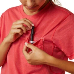 Ariat® Ladies Rebar Workman Logo Graphic Teaberry Pink T-Shirt 10043306 15 Ariat® Ladies Rebar Workman Logo Graphic Teaberry Pink T-Shirt 10043306 -Ariat Shop 10043306 02