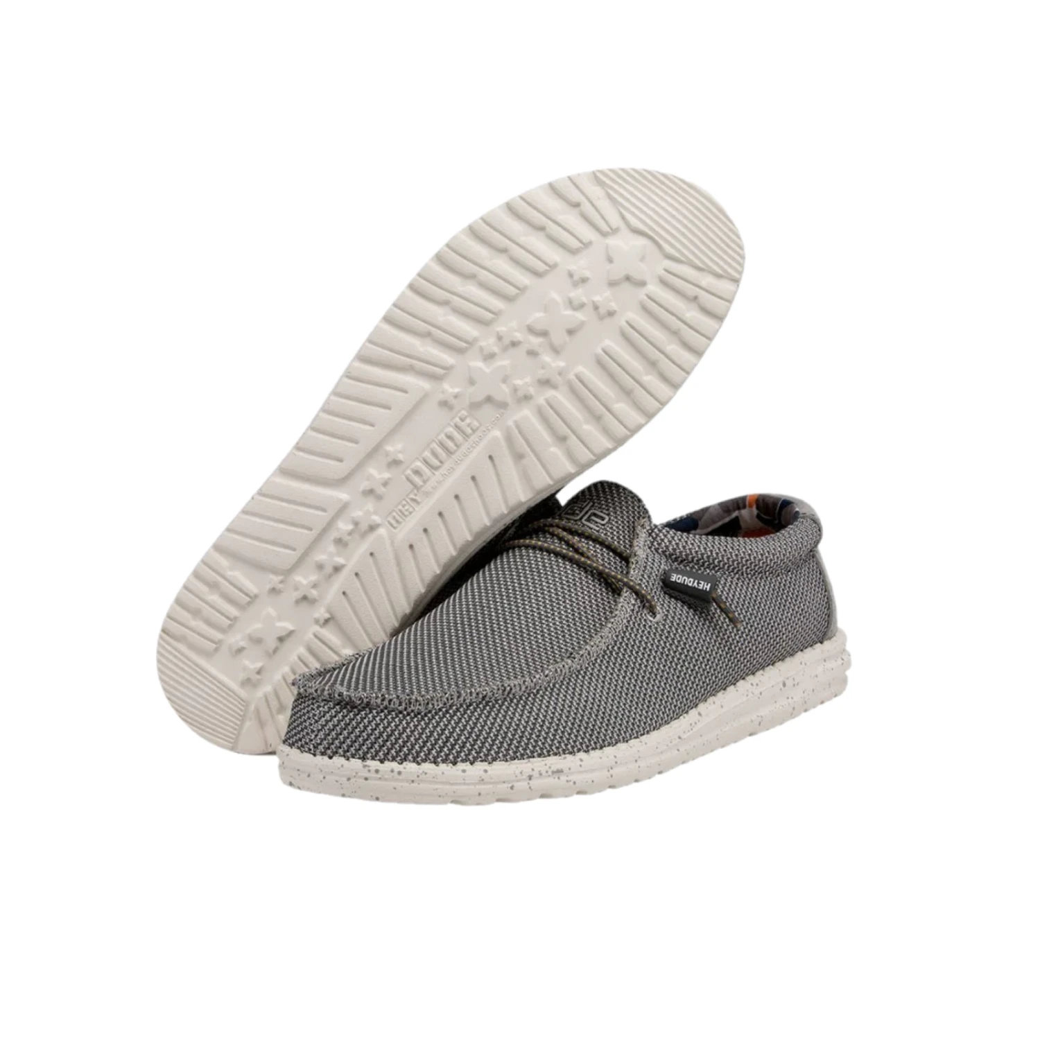 Hey Dude® Men's Wally Sox Asphalt Shoes 110352167 3 Hey Dude® Men's Wally Sox Asphalt Shoes 110352167 - Image 3