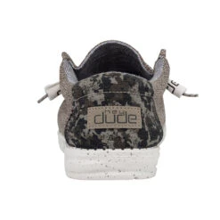 Hey Dude Men's Wally Stretch Sand Dune Camo Shoes 110380583 -Ariat Shop 110380583 WALLY STRETCH SAND DUNE CAMO 5