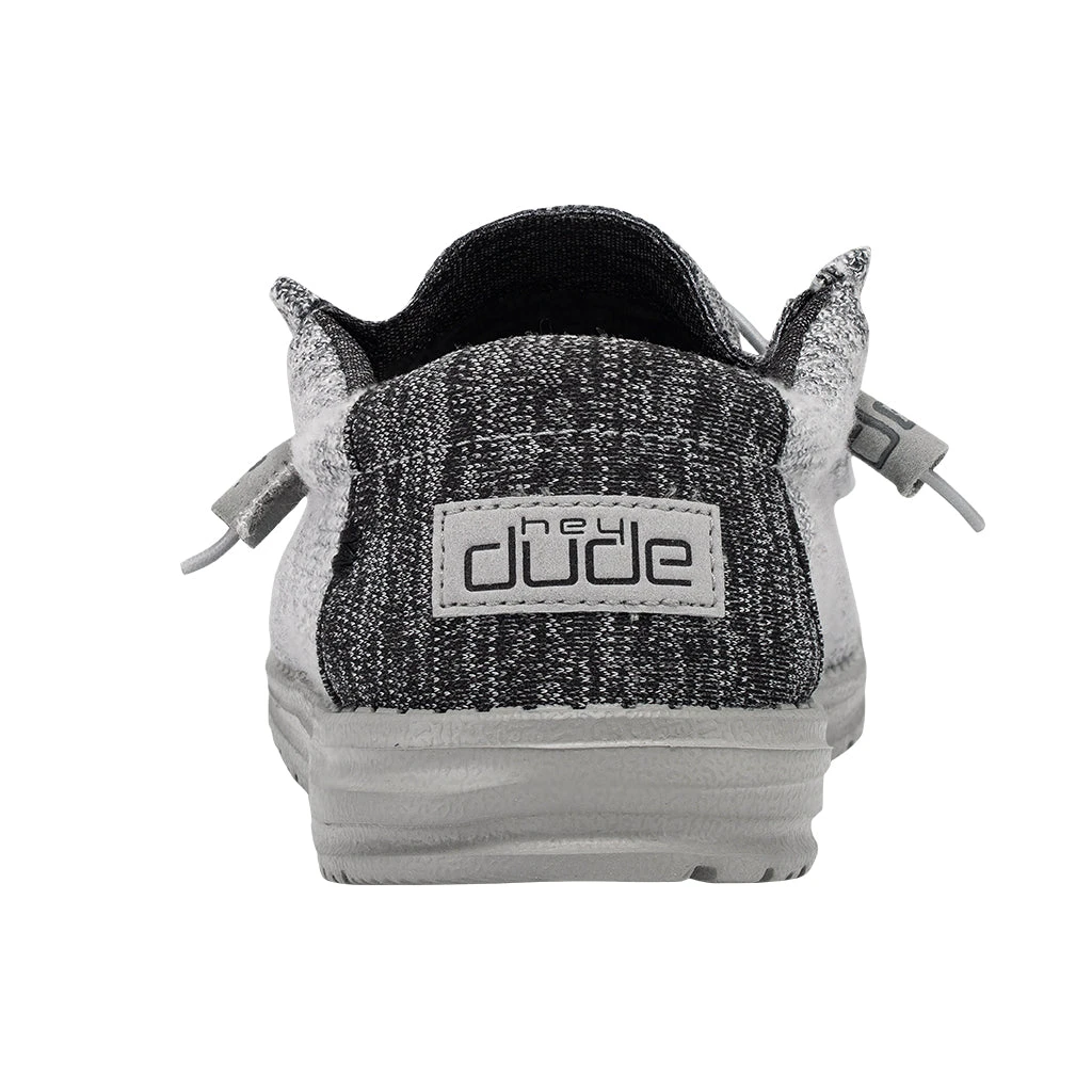 Hey Dude® Men's Wally Stretch Platinum Mix Shoes 110383267 6 Hey Dude® Men's Wally Stretch Platinum Mix Shoes 110383267 - Image 6