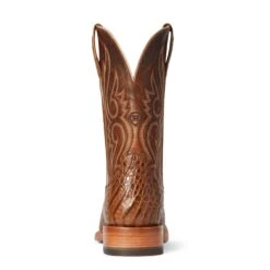 Ariat® Men's Relentless Denton Carmel Tan Exotic Boots 10035923 -Ariat Shop F21 MNS WEST 10035923 heel