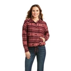 Ariat® Ladies Hooded Long Sleeve Windsor Wind Shirt 10037238