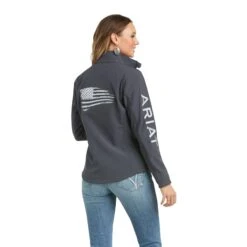 Ariat Ladies Team Patriot Concealed Carry India Ink Jacket 10037438 9 Ariat Ladies Team Patriot Concealed Carry India Ink Jacket 10037438 -Ariat Shop F21 WMS WEST 10037438 back