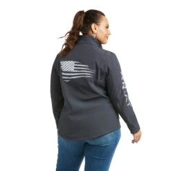 Ariat Ladies Team Patriot Concealed Carry India Ink Jacket 10037438 10 Ariat Ladies Team Patriot Concealed Carry India Ink Jacket 10037438 -Ariat Shop F21 WMS WEST 10037438 back plus