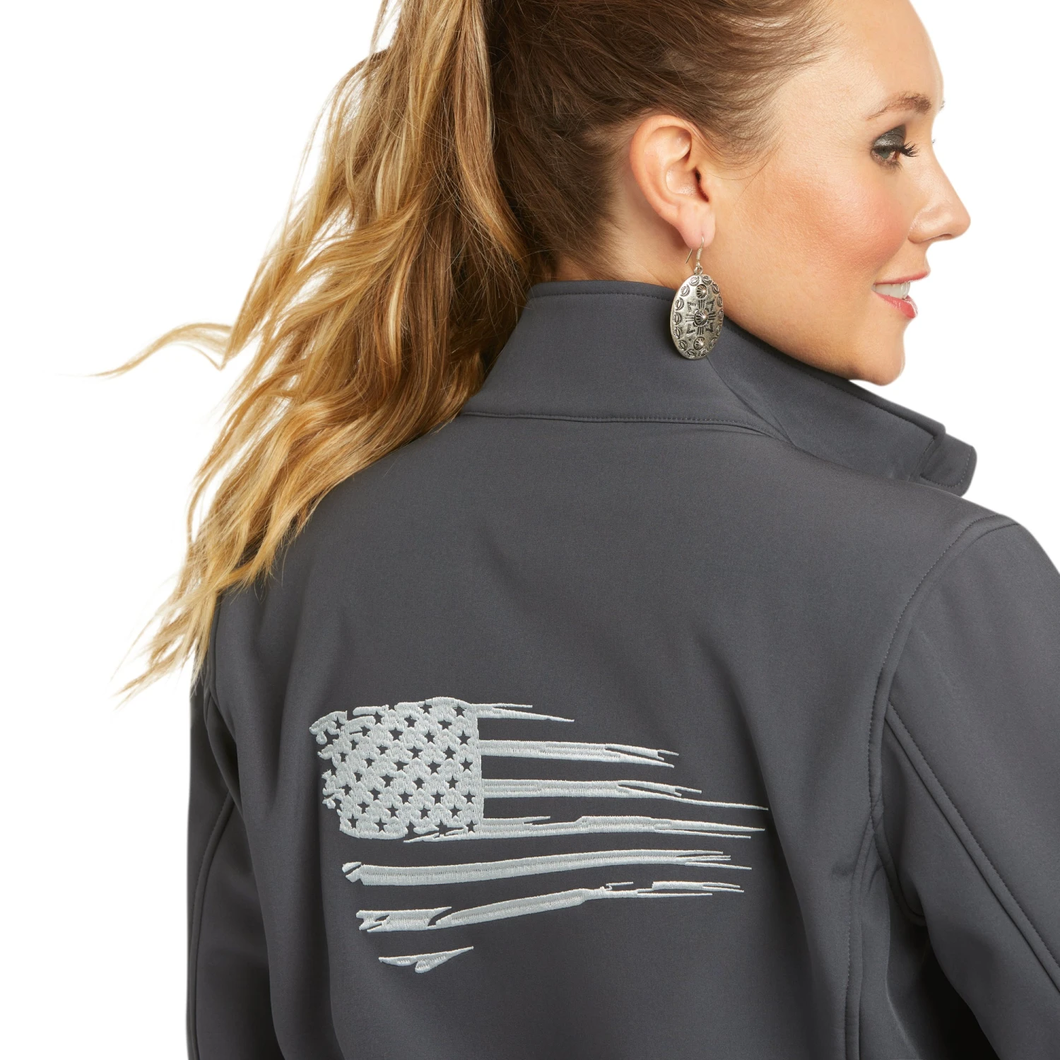 Ariat Ladies Team Patriot Concealed Carry India Ink Jacket 10037438 7 Ariat Ladies Team Patriot Concealed Carry India Ink Jacket 10037438 - Image 7