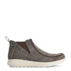 Ariat® Men's Hilo Midway Heathered Brown Slip On Shoes 10042396 -Ariat Shop F22 MNS WEST 10042396 side321