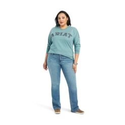 Ariat® Ladies R.E.A.L™ Oversized Arctic Shirt 10042148 -Ariat Shop F22 WMS WEST 10042148 full plus