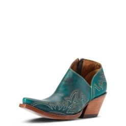 Ariat® Ladies Jolene Turkos Side Zip Western Booties 10042425 -Ariat Shop F22 WMS WEST 10042425 3 4 front