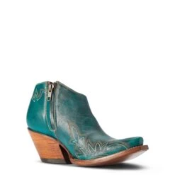 Ariat® Ladies Jolene Turkos Side Zip Western Booties 10042425 -Ariat Shop F22 WMS WEST 10042425 medial