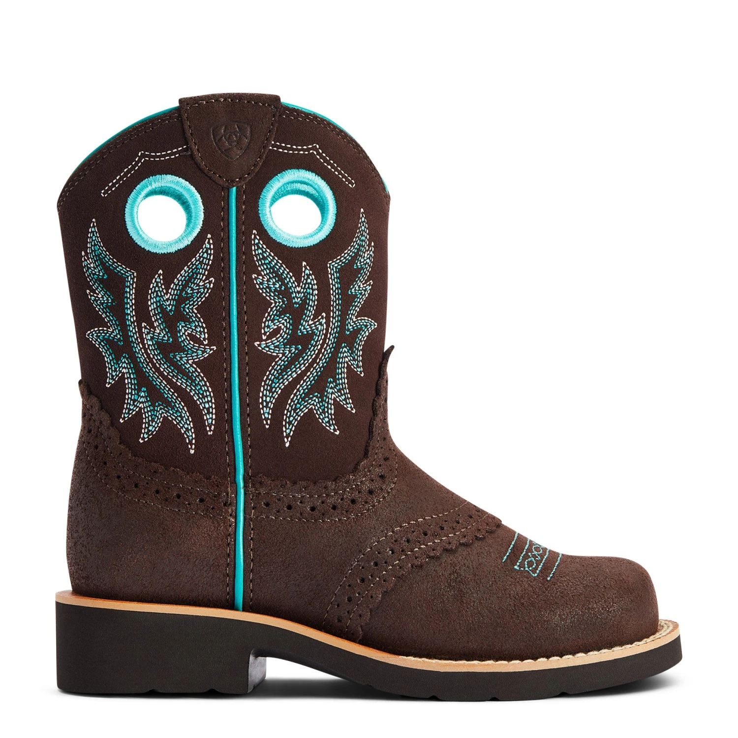 Ariat® Girl's Fatbaby® Cowgirl Royal Chocolate & Fudge Boots 10042537 3 Ariat® Girl's Fatbaby® Cowgirl Royal Chocolate & Fudge Boots 10042537 - Image 3