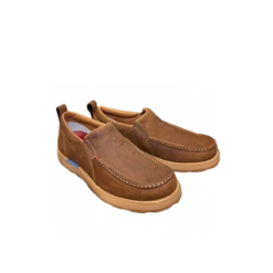 Twisted X Men's Tawny Brown CellStretch Wedge Driving Moc MCAX004