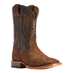 Ariat® Men's Circuit Paxton Tan Hippo Print Square Toe Boots 10042407