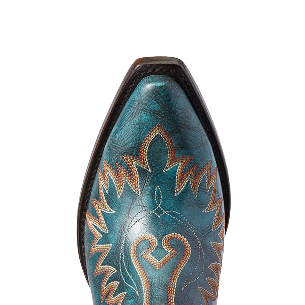 Ariat Ladies Pendleton Dixon Aged Turquoise Snip Toe Booties 10038474 2 Ariat Ladies Pendleton Dixon Aged Turquoise Snip Toe Booties 10038474 - Image 2