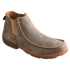 Twisted X Men's Bomber 4 Inch Distressed Brown Shoes MDMG002