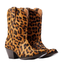 Ariat® Ladies Bandida Leopard Hair On Western Boots 10044393