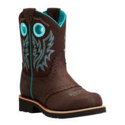 Ariat® Girl's Fatbaby® Cowgirl Royal Chocolate & Fudge Boots 10042537
