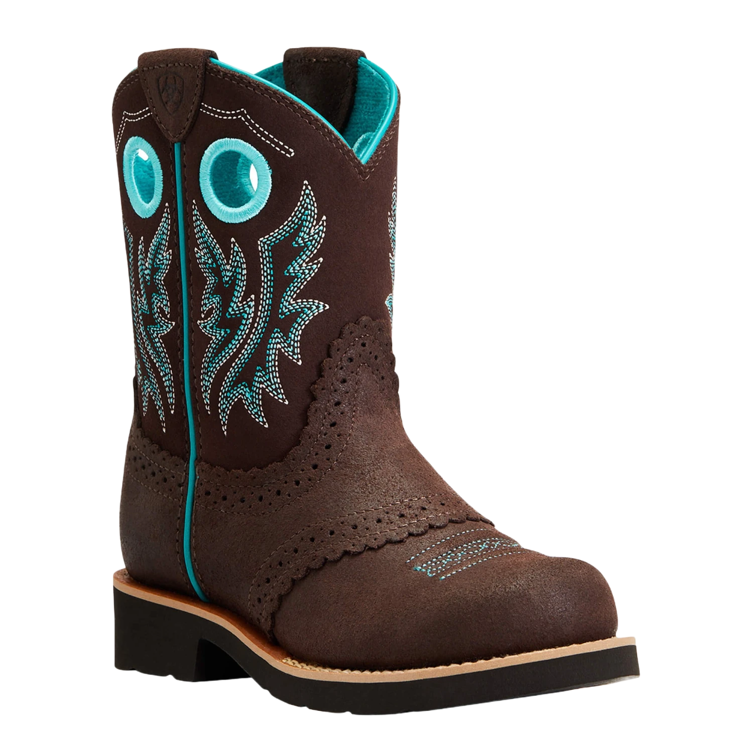 Ariat® Girl's Fatbaby® Cowgirl Royal Chocolate & Fudge Boots 10042537 1 Ariat® Girl's Fatbaby® Cowgirl Royal Chocolate & Fudge Boots 10042537