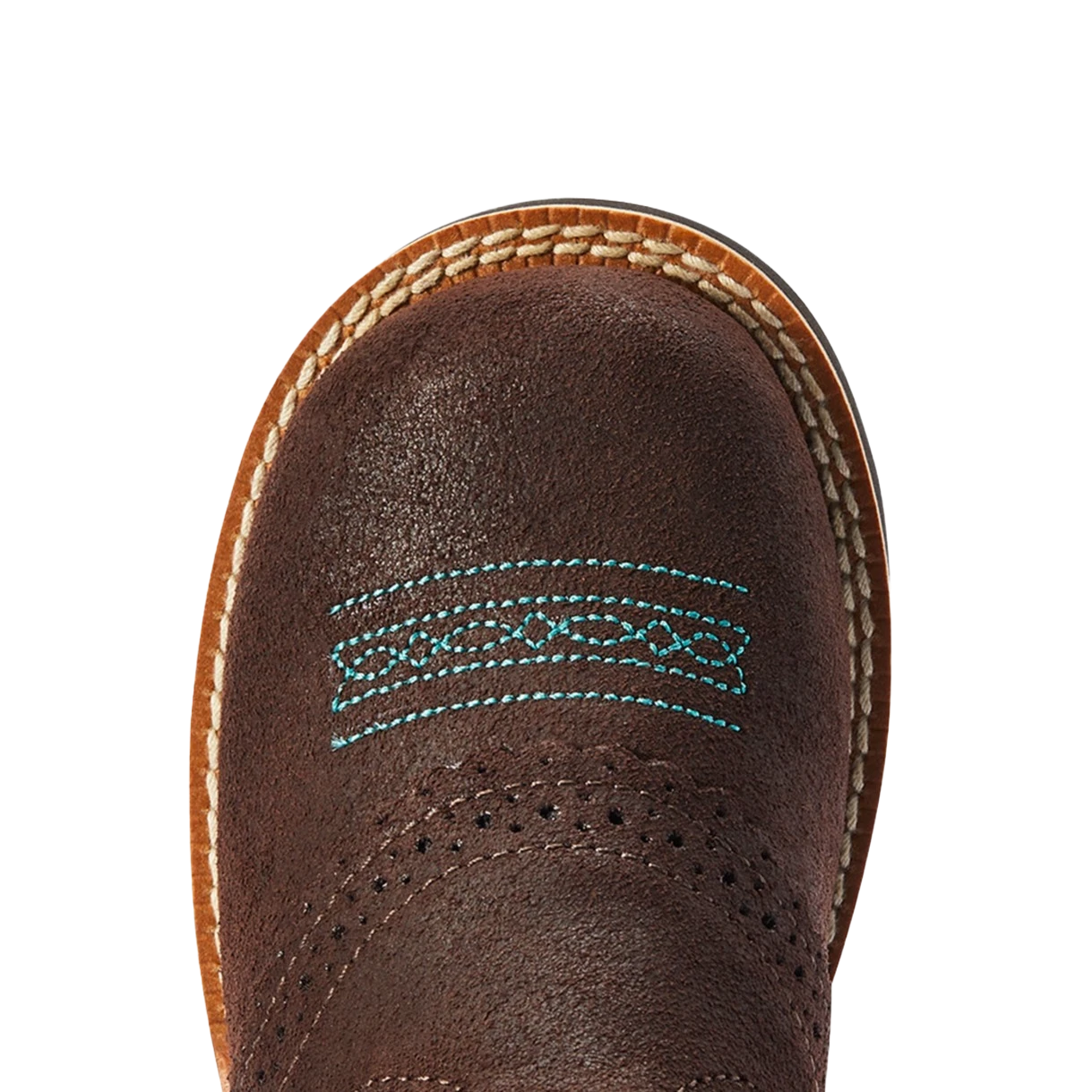 Ariat® Girl's Fatbaby® Cowgirl Royal Chocolate & Fudge Boots 10042537 2 Ariat® Girl's Fatbaby® Cowgirl Royal Chocolate & Fudge Boots 10042537 - Image 2