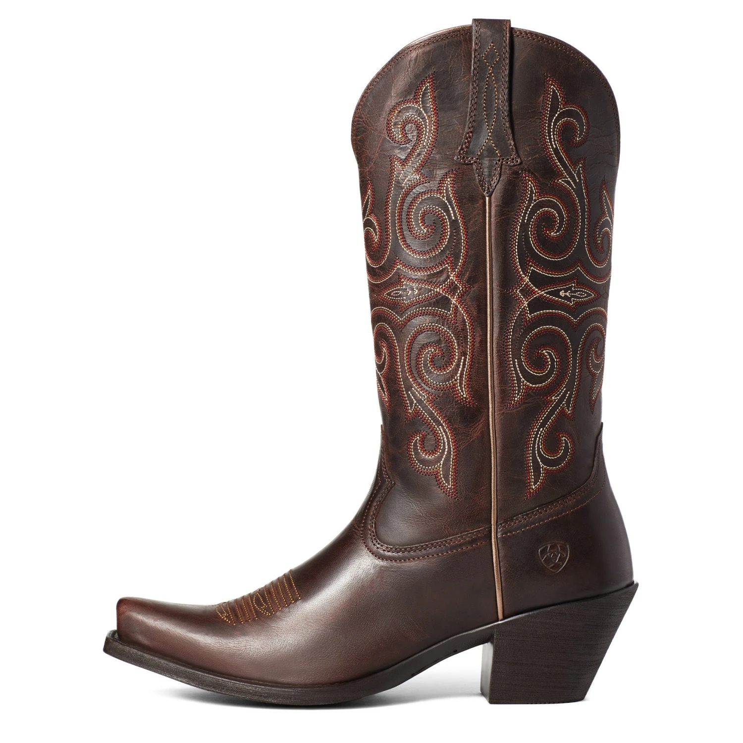 Ariat Ladies Round Up Lakota Rough Tan Snip Toe Boots 10035785 3 Ariat Ladies Round Up Lakota Rough Tan Snip Toe Boots 10035785 - Image 3