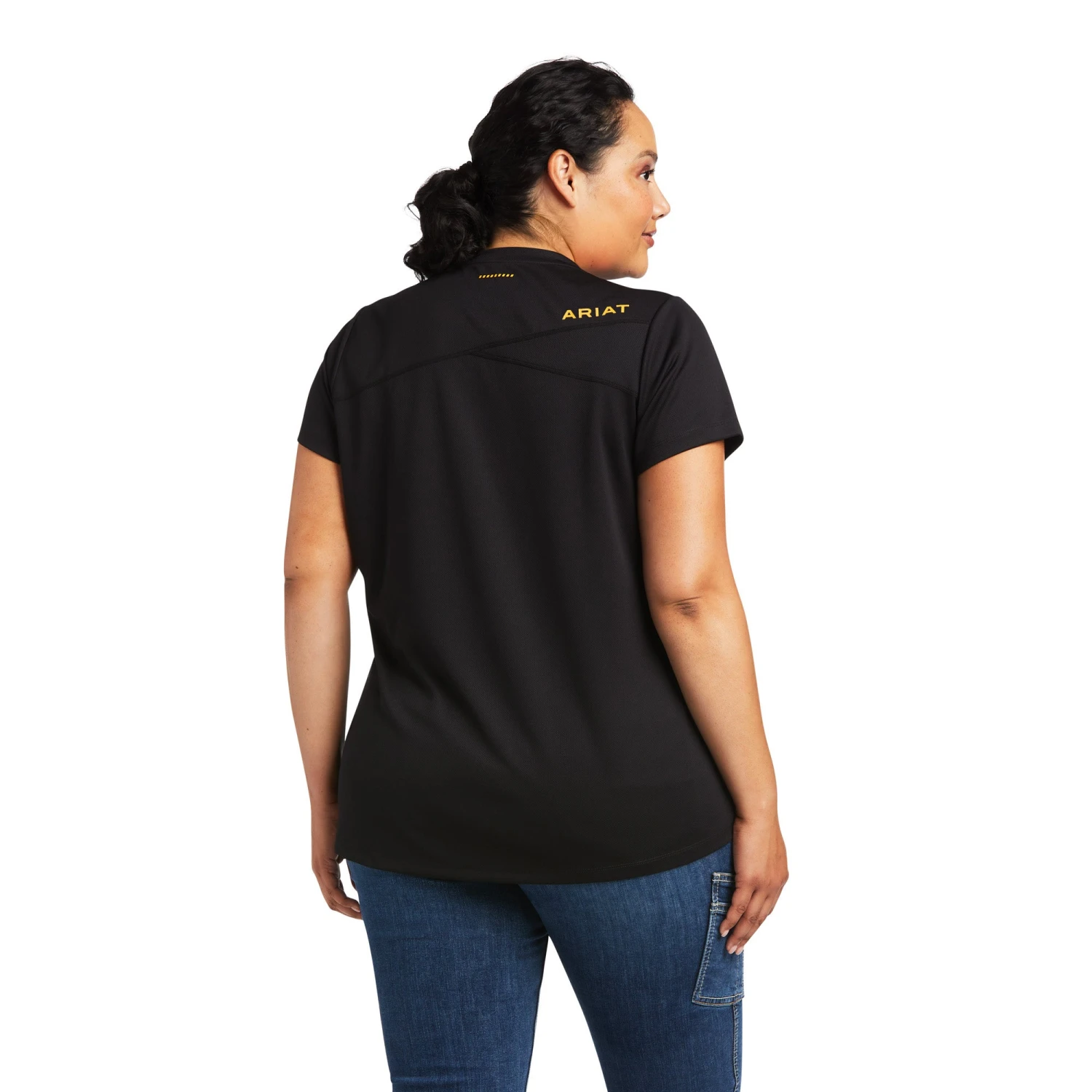 Ariat® Ladies Rebar Polartec Elite All Season Work T-Shirt 10039612 4 Ariat® Ladies Rebar Polartec Elite All Season Work T-Shirt 10039612 - Image 4