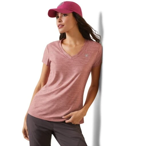 Ariat® Ladies Laguna Nostalgia Rose Top 10043529 -Ariat Shop S23 WMS WEST 10043529 front