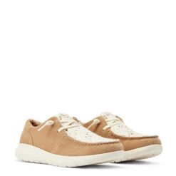 Ariat® Ladies Hilo Walnut & Spotted Hair Slip On Shoes 10044589 -Ariat Shop S23 WMS WEST 10044589 pair