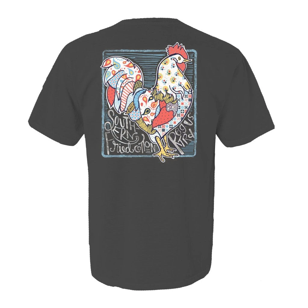 Southern Fried Cotton Ladies Rise & Shine Pepper SS T-Shirt SFM11583 1 Southern Fried Cotton Ladies Rise & Shine Pepper SS T-Shirt SFM11583